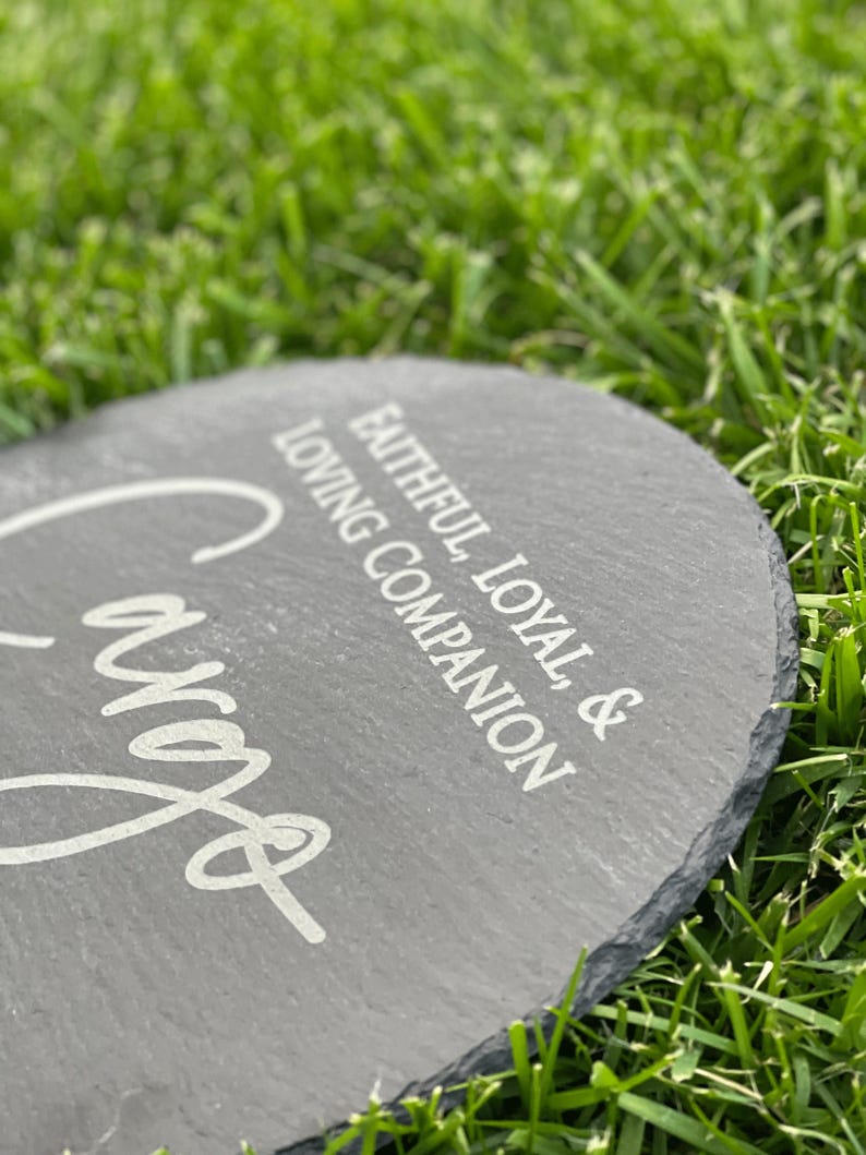 Dog Loss Gift, Dog Memorial Garden Stone, Pet Memorial Gift, In Memory, Dog Pet Loss, Bereavement Gift, Dog Headstone, Cat Memorial