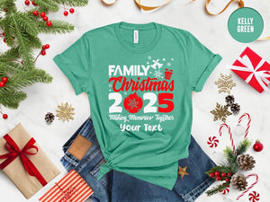 Family Christmas 2025 Making Memories Together Shirts, Christmas Family Shirt, Christmas Group Shirt, Christmas Pajamas, Christmas Gifts