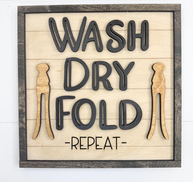 Laundry Room Decorations, Laundry Room Signs, Housewarming Gift