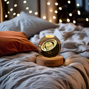 Custom Solar System Night Light, Cloud Night Light, Astronomy Table Lamp, Milky Way Night Lamp, Astronomy Memorial Gift, Bedroom Decor