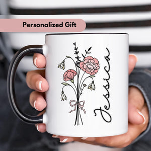 Custom 60th Birthday Gift, happy 60th birthday mug, 1965 mug, Six-tea Mug, 60th birthday mug, Turning 60 Year Old mug, Mom Birthday Gift