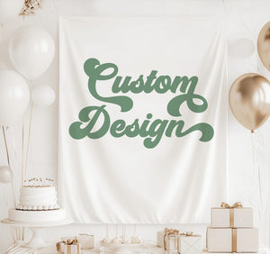 Custom Bachelorette Banner, Custom Birthday Banner, Bachelorette Backdrop, Bridal Shower Backdrop, Custom Design Sign Made to Order