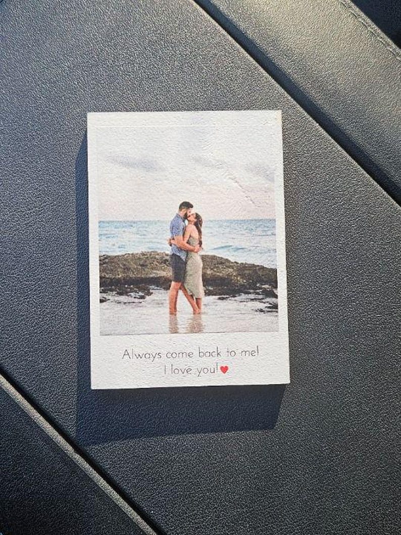 Car Photo Visor Clip, Gift for Dad, Gift for Mom, Valentine's Day Gift, Personalized visor clip, Gift for boyfriend, Gift for girlfriend