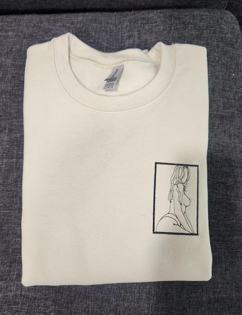 Spicy Hoodie, Custom Embroidered Portrait Sweatshirt, Custom Couple Portrait, Valentine Gift For Boyfriend, Gifts for Him, Anniversary Gift il_794xN.6637132869_q8mq.jpg