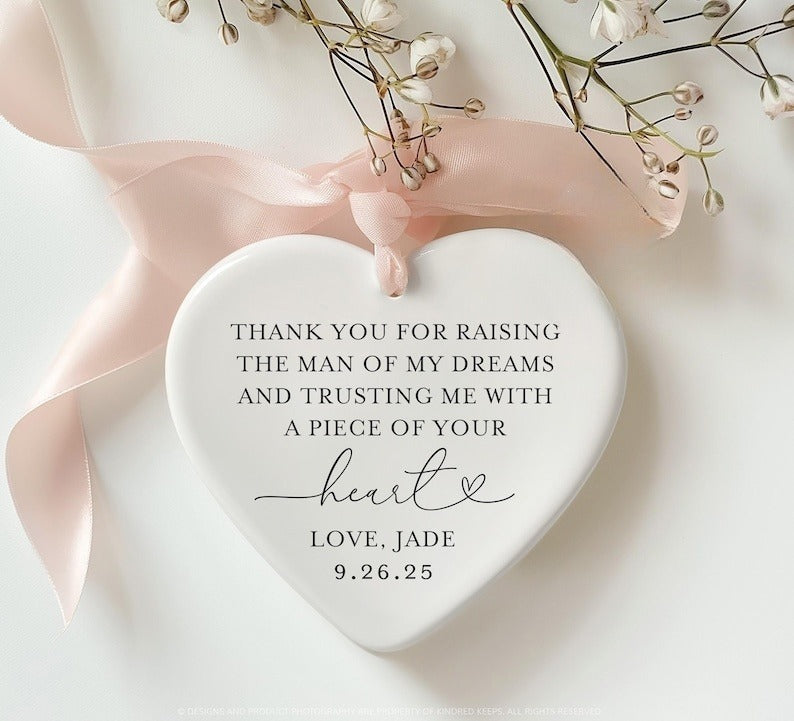 Mother of the Groom Gift from Bride, Mother in law Wedding Gift, Mother's Day Gift, Personalized, Keepsake