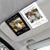 Miles Apart But Close At Heart Car Visor Clip, State To State Gift Car Accessories, Personalize Mom Long Distance Sun Clip, Family Car Visor