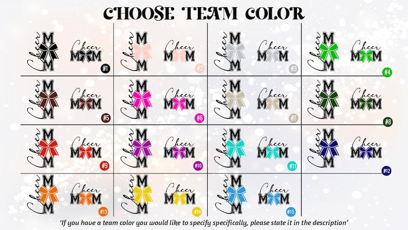 Cheer Mom Sweatshirt, Custom Coquette Cheer Mom Hoodie, Cheerleader Mom Sweatshirt, Cheerleading Mom, Cheerleader Gift, Coquette Cheer Sweat