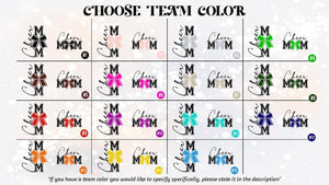 Cheer Mom Sweatshirt, Custom Coquette Cheer Mom Hoodie, Cheerleader Mom Sweatshirt, Cheerleading Mom, Cheerleader Gift, Coquette Cheer Sweat