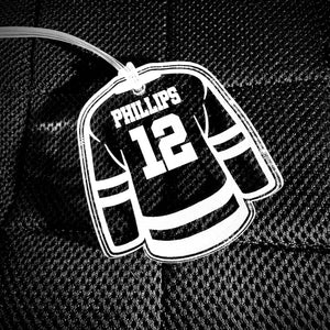 Hockey Bag Tag, Hockey Team Gift, Hockey Keychain, Sports Team Gift, End Of Season Hockey Gift, Pee-wee Hockey gift, Custom Hockey Gift