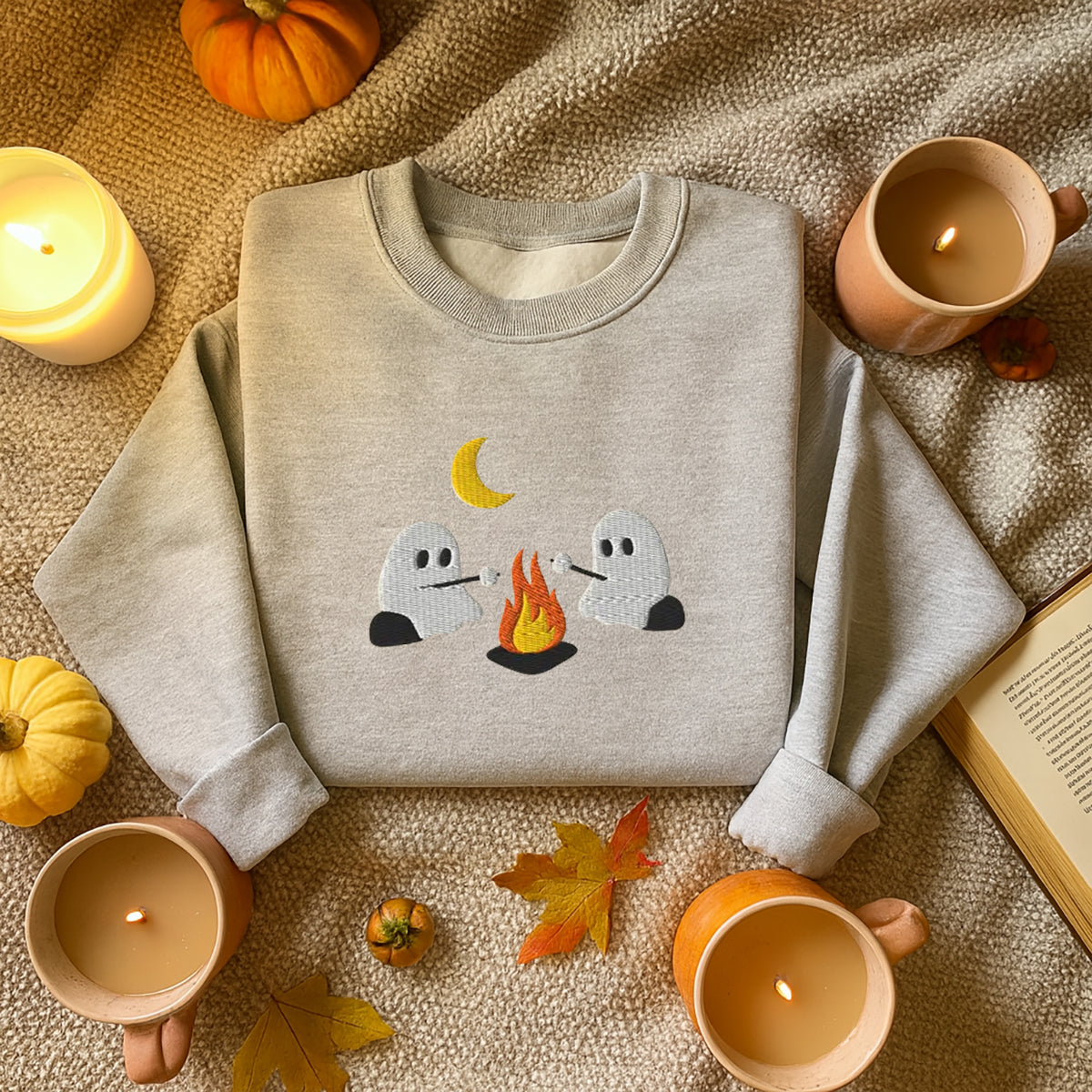 Cute Ghosts Camping Embroidered Sweatshirt/Hoodie, Summerween, Spooky Season Outdoors Gifts, Halloween Vintage Embroidery Shirt il_794xN.6664267694_8wj6_20b85db3-5253-4229-aaaa-e2dc8a111cf2.jpg