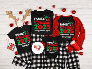 Family Christmas 2025 Making Memories Together Shirts, Christmas Family Shirt, Christmas Group Shirt, Christmas Pajamas, Christmas Gifts