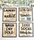 Laundry Room Decorations, Laundry Room Signs, Housewarming Gift