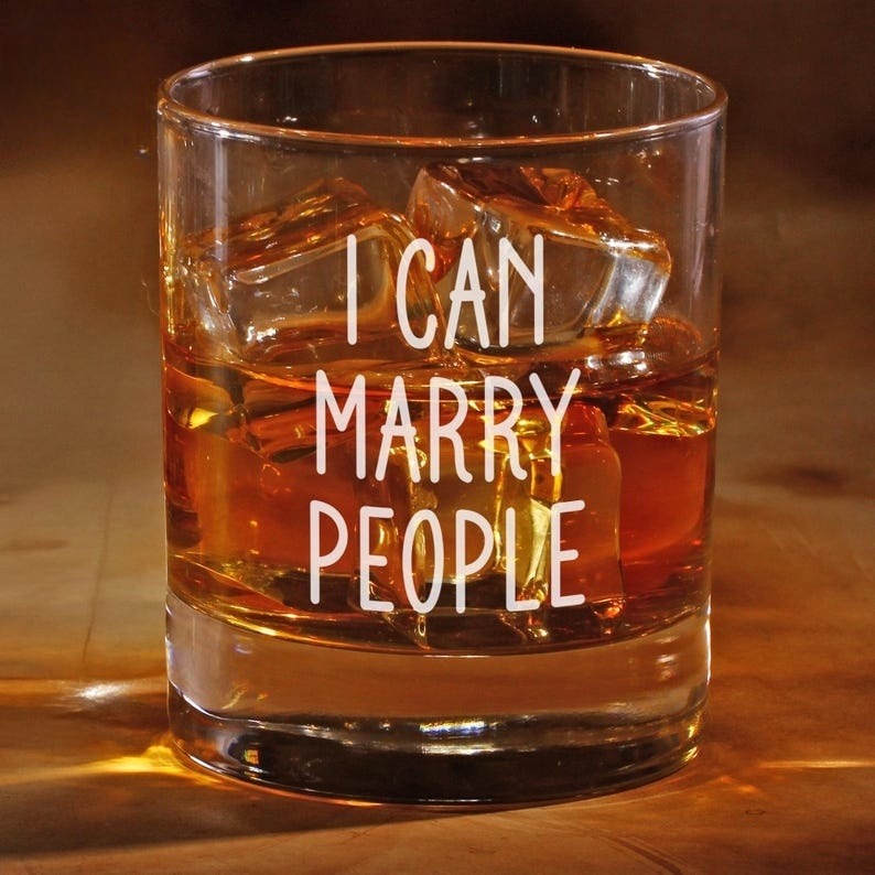 Personalized Wedding Gift for Officiant, Groomsmen Whiskey Glass, Best Man Gift, Groomsmen Proposal Gifts, Wedding Shot Glass, Groomsman