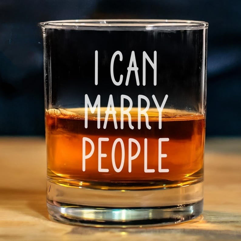 Personalized Wedding Gift for Officiant, Groomsmen Whiskey Glass, Best Man Gift, Groomsmen Proposal Gifts, Wedding Shot Glass, Groomsman