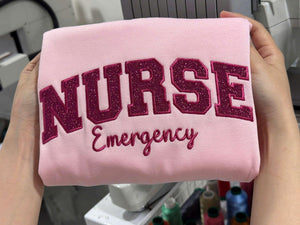 Embroidered CMA Medical Assistant Sweatshirt, Glitter Stethoscope, Nurse Coquette Bow Side, Med Assistant, Certified Medical Assistant Shirt il_794xN.6674874610_g6en.jpg