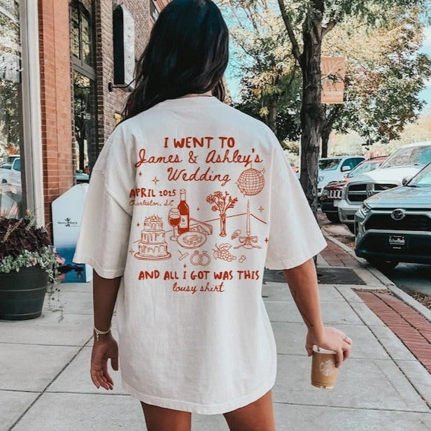 Custom Wedding Shirt, Cocktail Wedding Toss Social Club, Newlywed Gift, Wine Bachelorette Shirt, Bridal Party Shirt, Custom Wedding Toss