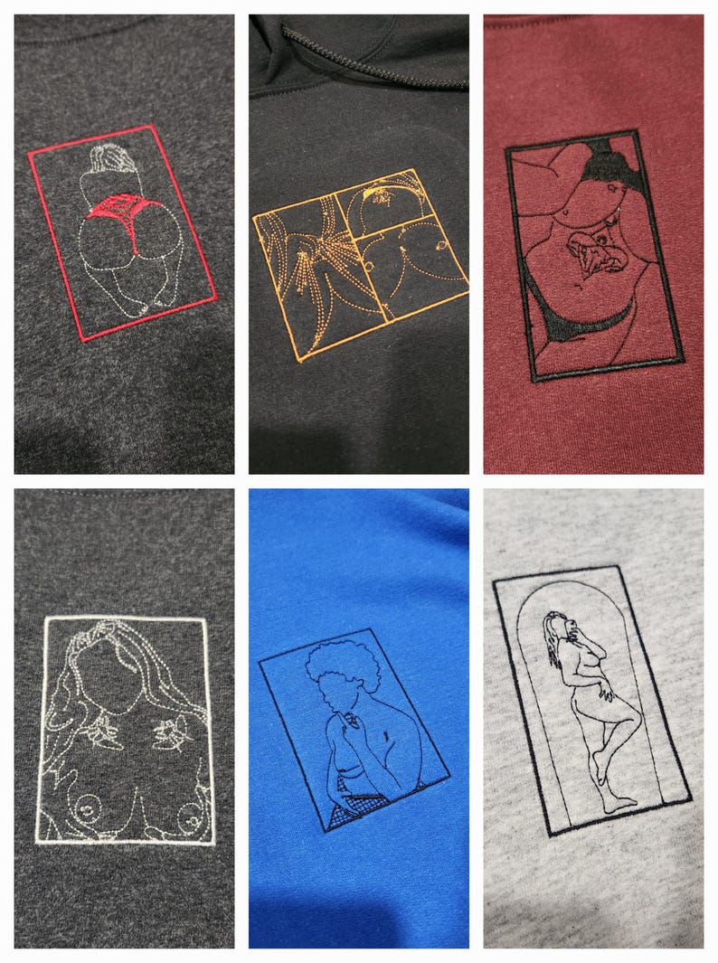 Spicy Hoodie, Custom Embroidered Portrait Sweatshirt, Custom Couple Portrait, Valentine Gift For Boyfriend, Gifts for Him, Anniversary Gift il_794xN.6677223702_1kt2.jpg