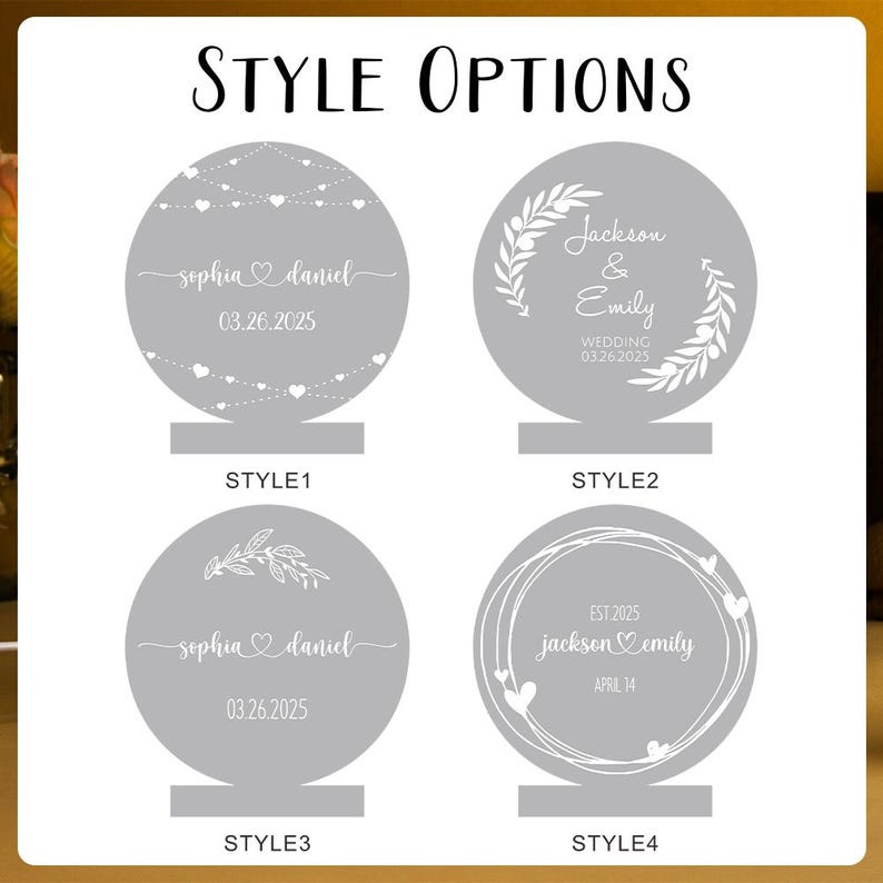 Personalized Night Light,Home Decor,Wedding Gift Ideas,Engagement Gift,Newly Wed Gift,Wedding Favors,Gift for Him,Gift for Her