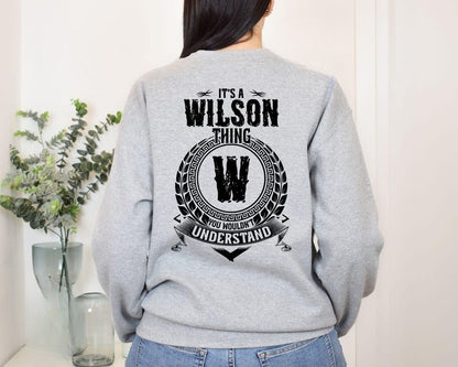 Custom Name Hoodie, Personalization Sweatshirt, It's A Your Name Thing You Wouldn't Understand Hoodie, Custom Gift for Men, Gift for Him
