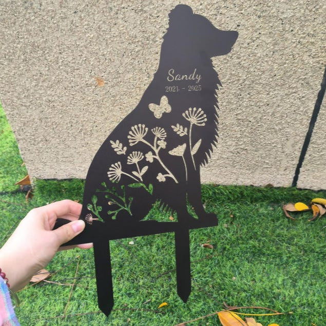 Personalization Pet Memorial Stake for Dog,Personalized Dog Garden Sign with Name,Dog Grave Marker,Garden Stake,Pet Loss Gift,Gift for Pet