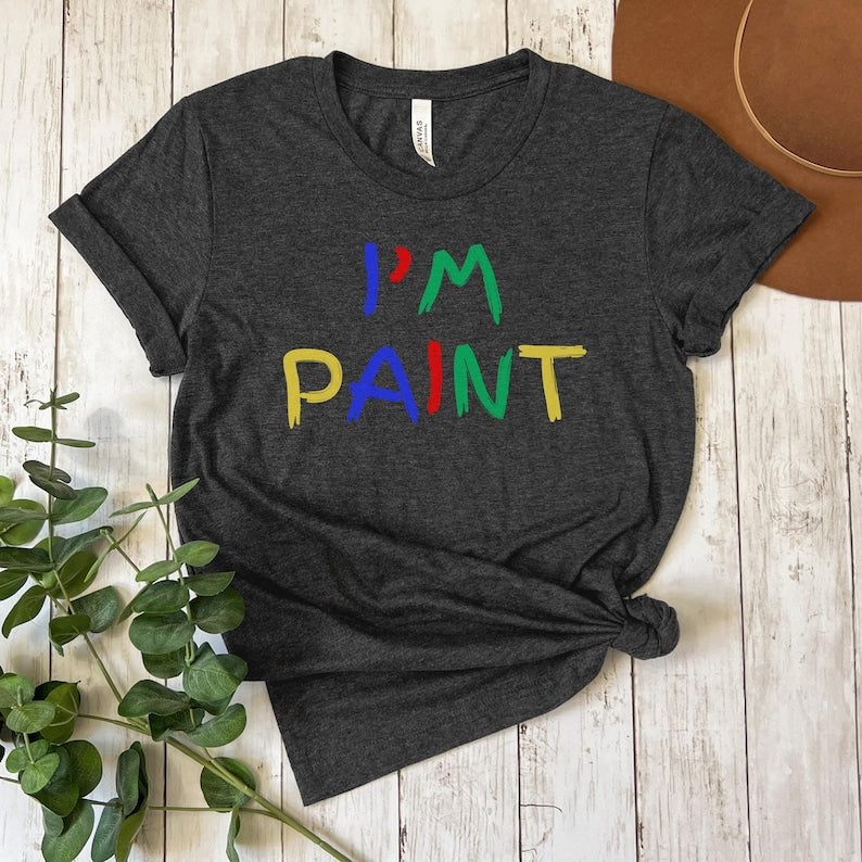 Funny Couples Matching Shirts, I Love To Finger Paint I'm Paint, Funny Husband Wife Shirts, Valentine Matching Couple Shirts, Matching Tees