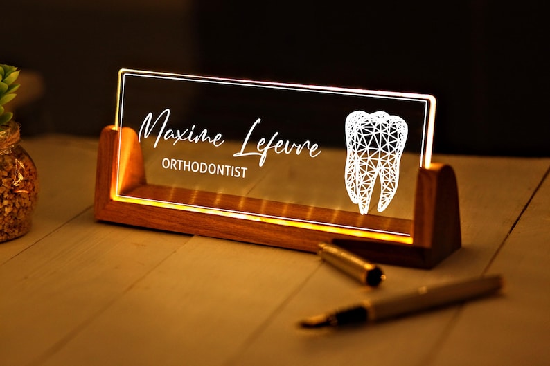 Heart Surgeon Personalized 3D Lamp - Unique Doctor Gift - Heart Surgery Gift - Customized Gifts for Heart Doctor - Cardiologist Gift Ideas