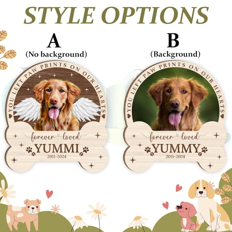 Personalized Dog Memorial Car Visor Clip, Dog Loss Memorial Car Visor Clip, Pet Sympathy Gift, Pet Loss Keepsake, Gift for Dog Lovers