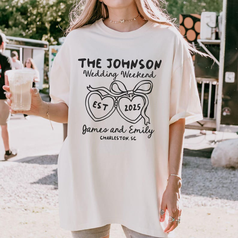 Custom Wedding Shirts, Wedding Toss Shirt, Wedding Merch T Shirt, Funny Bridal Party Gift, Wedding Guest Party Favors, Matching Wedding Tees