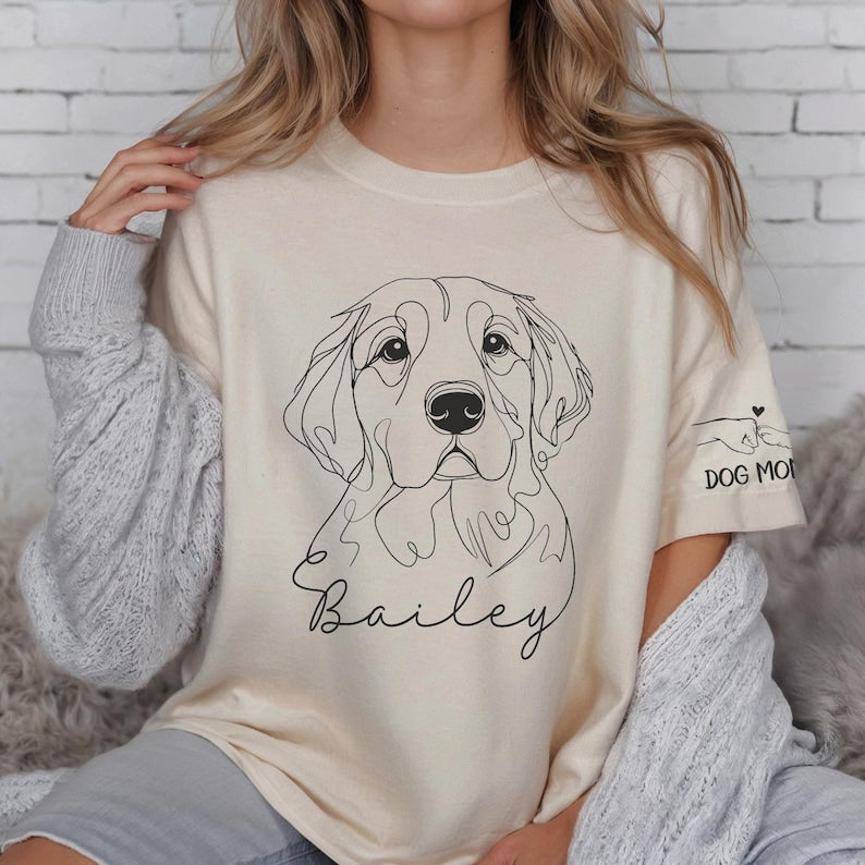 Personalized Sweatshirt With Photo, Custom Pet Photo Hoodies, Cat Dad Gift Custom Hoodie, Custom Pet Photo Sweatshirt, Photo Dog Cat Shirt