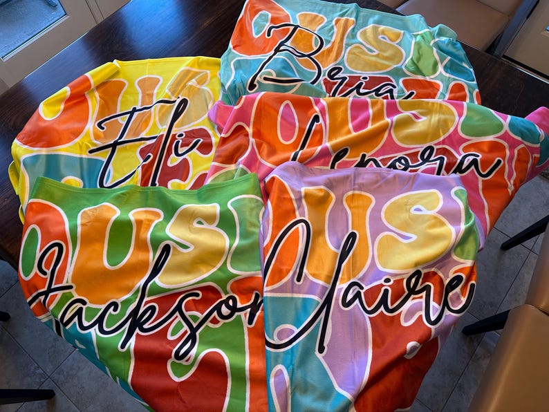 Cousin Crew Beach Towel, Summer Beach Gift For Cousin, Matching Cousin Trip Gift, Family Vacation Beach Towel,Kids Pool Birthday Party Towel