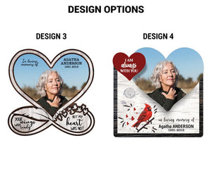Personalized Memorial Car Visor and Vent Clip, In Loving Memory Car Accessory, Custom Photo & Name Tribute