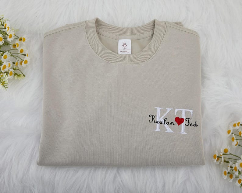 Personalized Embroidered Couple Sweatshirt for Boyfriend,Custom Embroidered Couple Hoodie with Name,Anniversaries Gifts,Valentines Day Gifts il_794xN.6709917089_qsqn.jpg