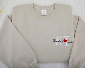 Personalized Embroidered Couple Sweatshirt for Boyfriend,Custom Embroidered Couple Hoodie with Name,Anniversaries Gifts,Valentines Day Gifts il_794xN.6709917097_htmu.jpg