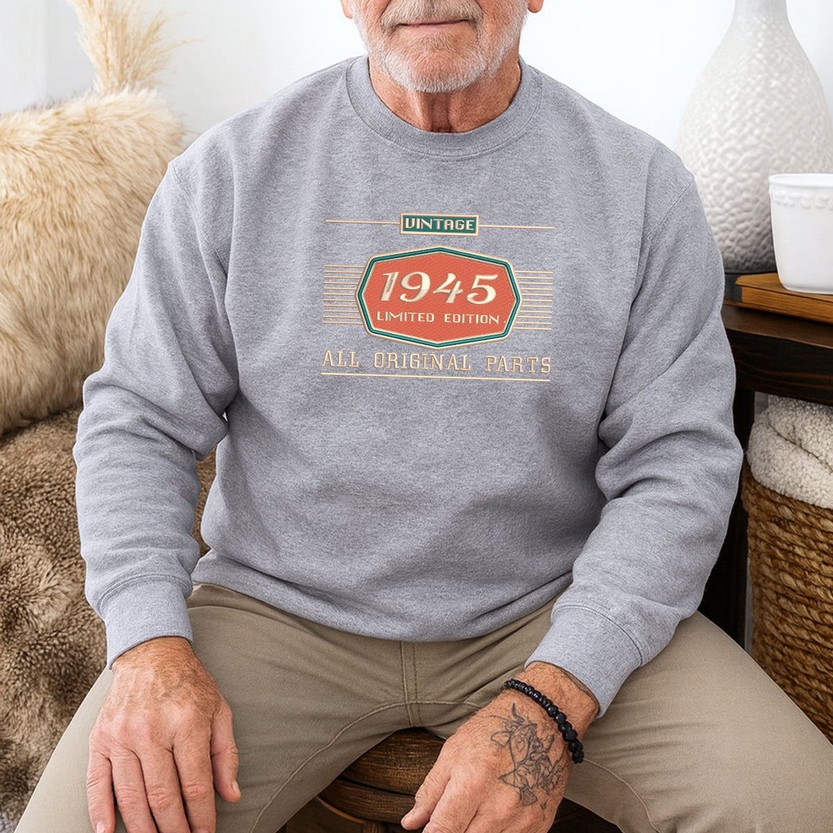 Embroidered Vintage 1945 Limited Edition Sweatshirt, 80th Birthday Embroidered Shirt, Born in 1945 Birthday Tee, Birthday Present for 80th, Dad Birthday, Grandpa Birthday Gift il_794xN.6712307829_206e_08ad6054-7d01-41ad-806b-130699ac0ea9.jpg