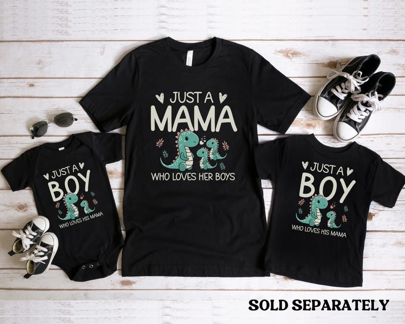 Mommy and me Matching First Mother's Day Shirts, Mother and Son Shirts, Mama and baby Boy Shirts, 1st Mother's Day Gift, Gift For New Mom