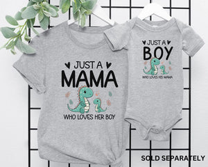 Mommy and me Matching First Mother's Day Shirts, Mother and Son Shirts, Mama and baby Boy Shirts, 1st Mother's Day Gift, Gift For New Mom