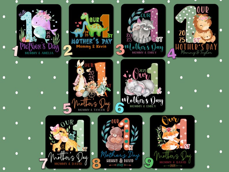 Our First Mother's Day Matching Tee, New Mom Gift, Mothers Day Matching Shirt, Custom 1st Mother's Day Shirt, Matching Mom and Baby Bodysuit