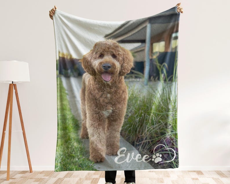 Personalized Photo Blanket Photo Collage Gifts for Him Her Dog Mom Family Friends Custom Gift Special Memory Keepsake Birthday Throw Blanket