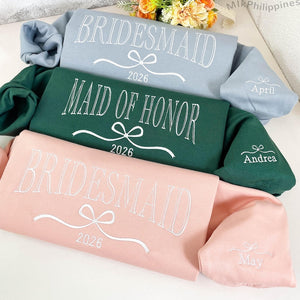 Custom Bride/Maid of Honor/Bridesmaid Embroidered Sweatshirt, Bridal Party Merch,Bridal Shower Favors, Bachelorette Party Gift, Wedding Gift il_794xN.6735133202_aslb.jpg