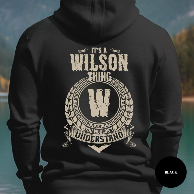 Custom Name Hoodie, Personalization Sweatshirt, It's A Your Name Thing You Wouldn't Understand Hoodie, Custom Gift for Men, Gift for Him