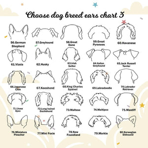 Custom Dog Ear Memorial frame Sign from Photo, Memorial Pet Collar Holder, Dog Memorial Wood Frame With Collar Holder, Dog Ear Outline