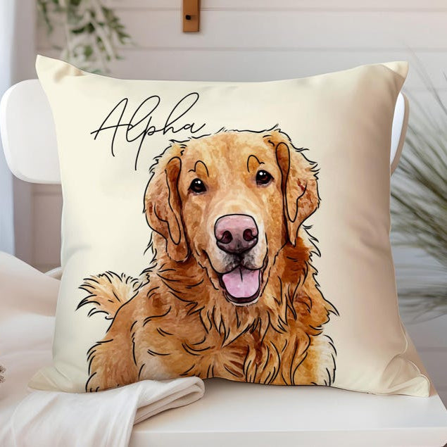Personalized Pet Memorial Gift, Dog Memorial Pillow, Custom Loss of Pet Sympathy Gift with Pets photo, Pet Loss Gift for Dog Cat Lover