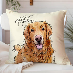 Personalized Pet Memorial Gift, Dog Memorial Pillow, Custom Loss of Pet Sympathy Gift with Pets photo, Pet Loss Gift for Dog Cat Lover