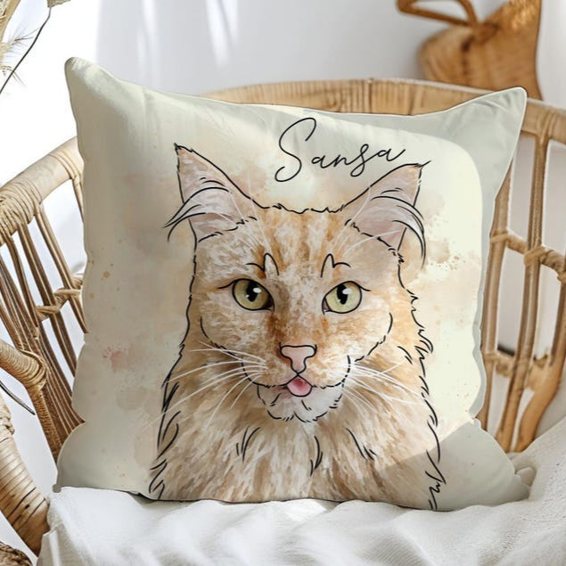 Personalized Pet Memorial Gift, Dog Memorial Pillow, Custom Loss of Pet Sympathy Gift with Pets photo, Pet Loss Gift for Dog Cat Lover