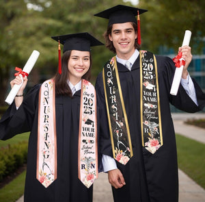 Customized Nursing Stole, Nursing Graduation Stole, RN Stole Nursing Stole Graduation 2025, Nursing Graduation, Nursing Stole Graduate 2025
