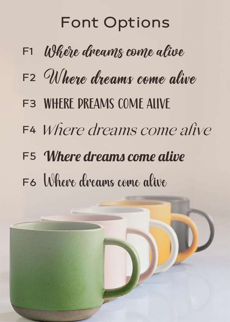 Custom Ceramic Mug with Your Text, Engraved Coffee Cup, Ceramic Mug, Personalize Mug with Your Words and Date, Gifts for Dad, Mom, Sisters