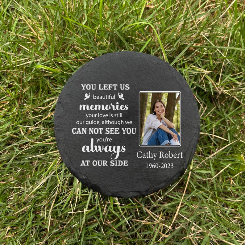Human Grave Marker, Memorial Stone, Headstone for Cemetery, Loss of Loved Ones Tombstone, Sympathy Gifts, Memorial Plaque, Memorial Gifts