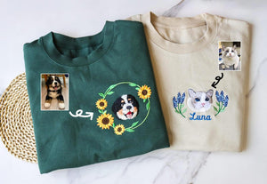 Embroidered custom pet sportswear, custom embroidered dog sportswear, unisex round neck, hoodie, unisex T-shirt, pet lover gift il_794xN.6763959660_iezx.jpg