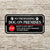 No Trespassing Dog on Premises Sign, Keep Gate Shut Warning, Outdoor Metal Yard Sign, No Trespassing Metal Sign, Beware of Dog Warning