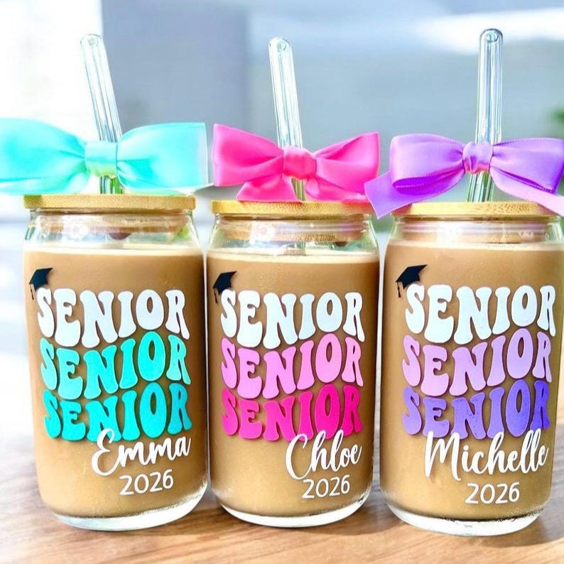 Senior 2026 Tumbler, Graduation Tumblers, 2026 Senior, Class of 2026, Back to School Gift for Senior, Senior Night Gifts